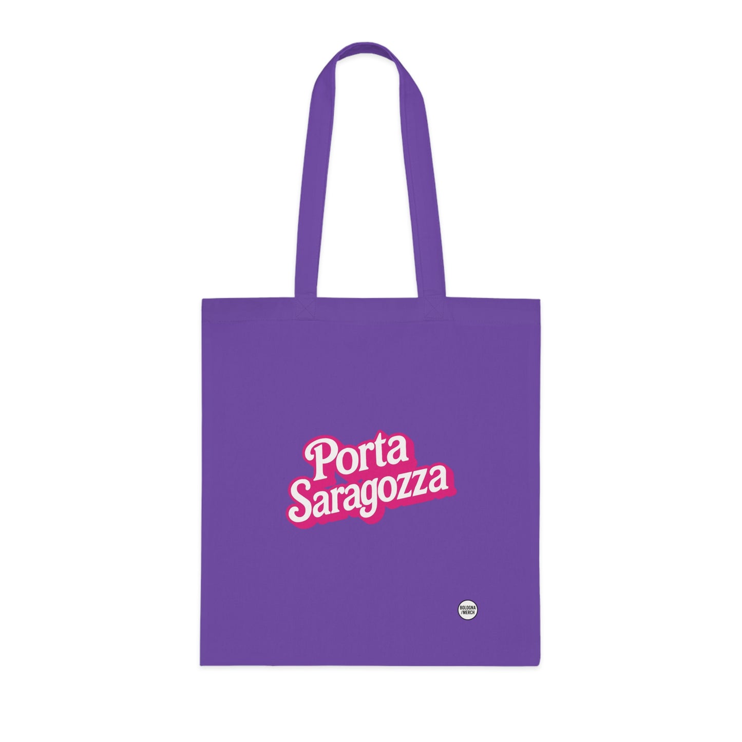 Porta Saragozza Cotton Tote Bag - Eco-Friendly Shopping Bag for Every Occasion