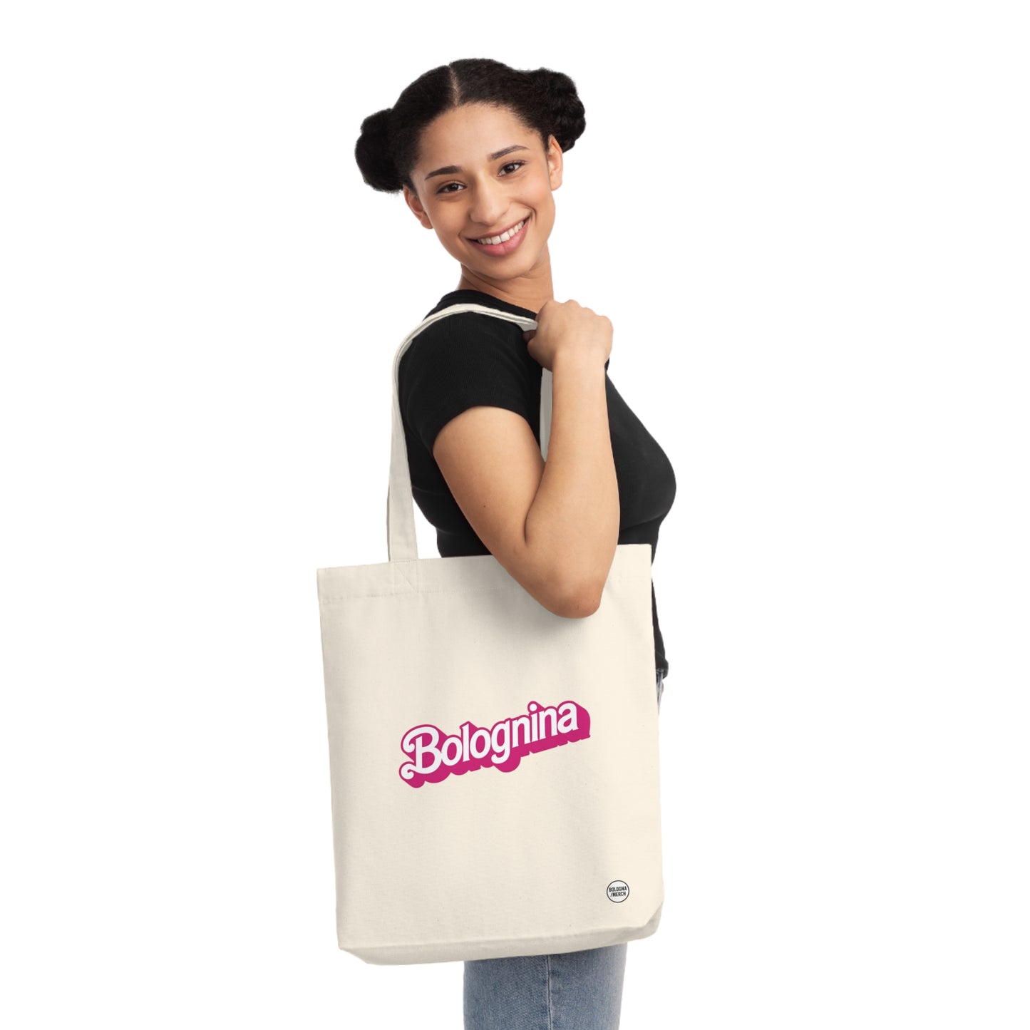 Tote Bag Bolognina – Borsa Shopper Divertente e Originale, Perfetta per la Spesa, la Spiaggia o come Idea Regalo