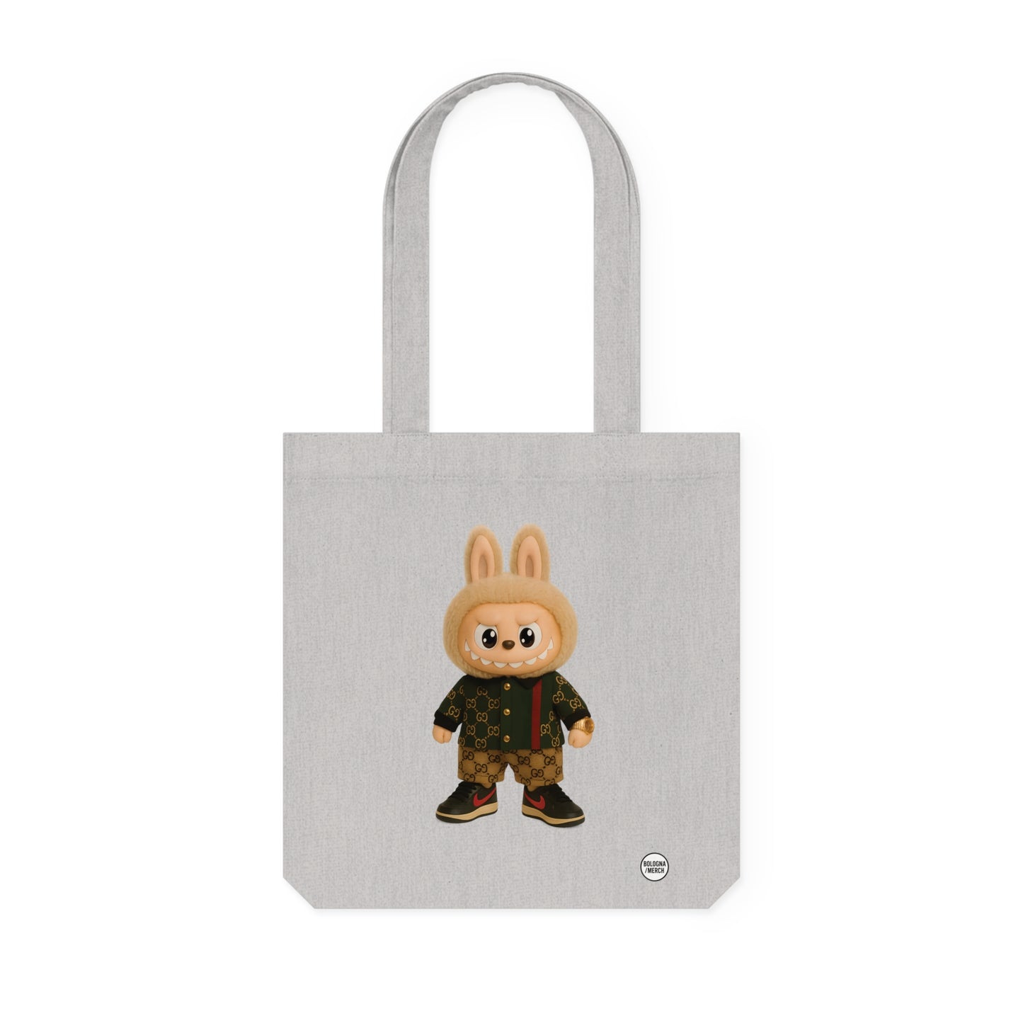 Tote Bag Labubu – Borsa Shopper Divertente e Originale, Perfetta per la Spesa, la Spiaggia o come Idea Regalo
