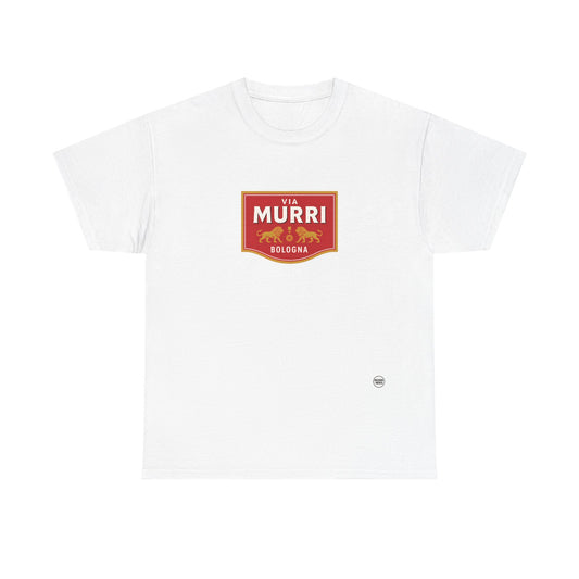 Via Murri - Bologna - Unisex Heavy Cotton Tee - Casual Comfort for Everyday Wear