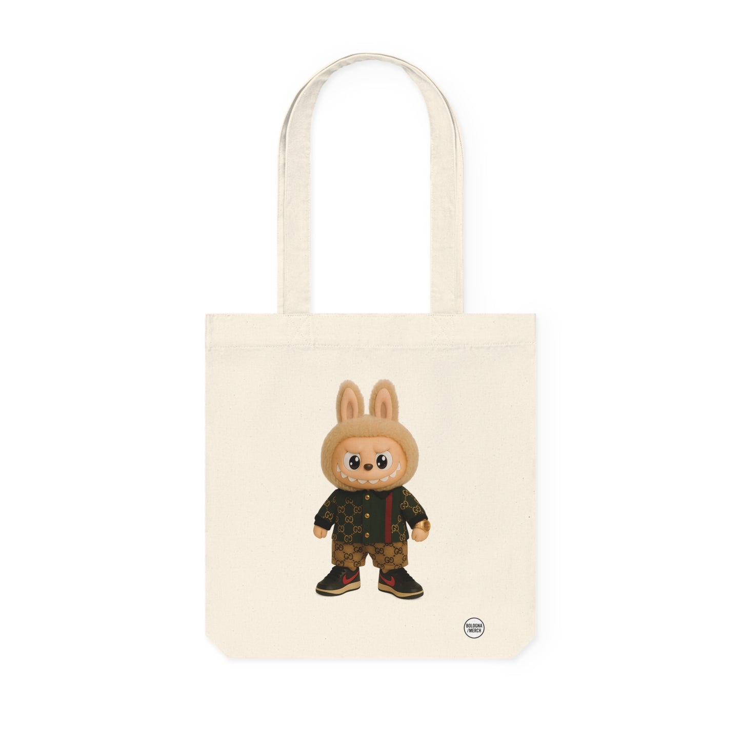 Tote Bag Labubu – Borsa Shopper Divertente e Originale, Perfetta per la Spesa, la Spiaggia o come Idea Regalo