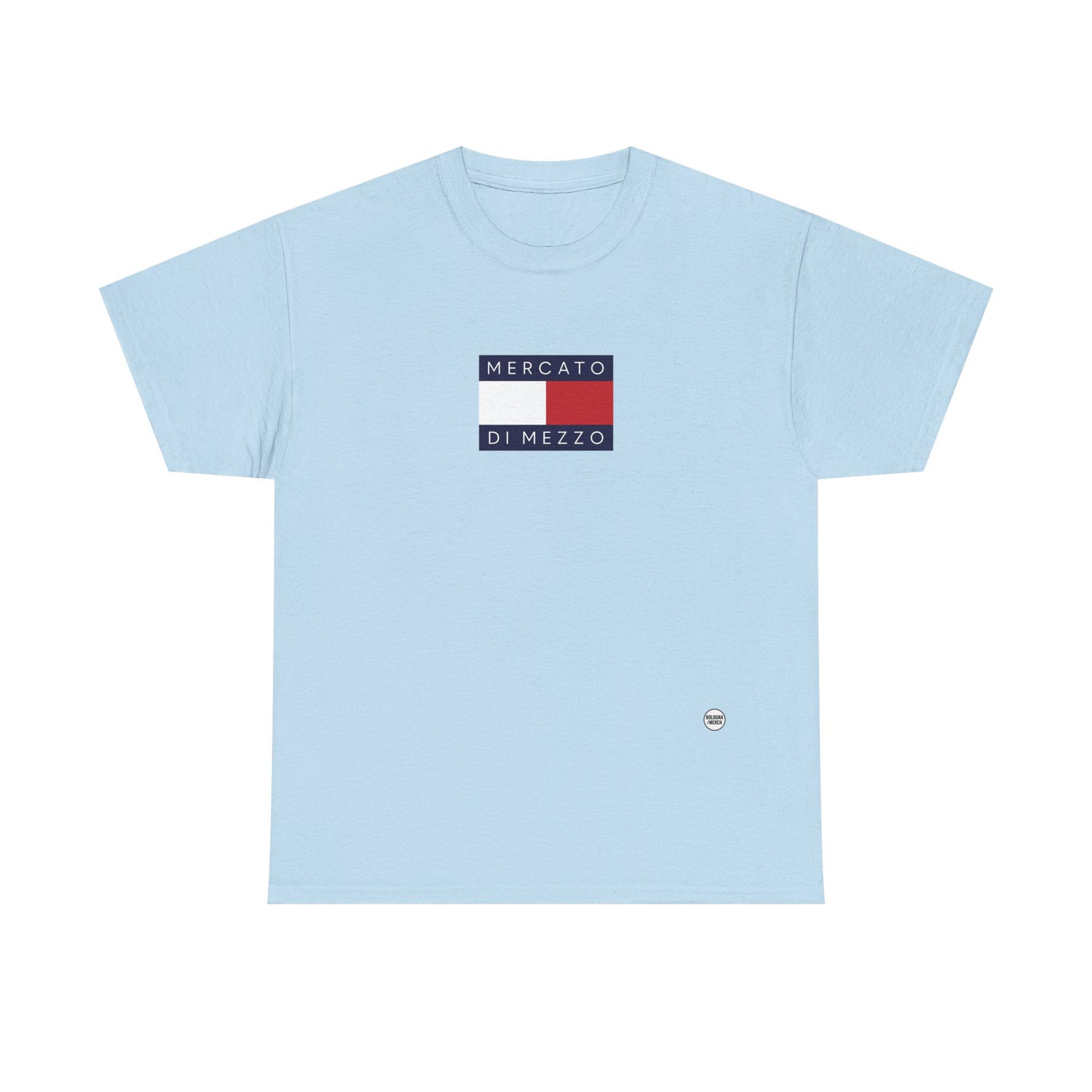 Mercato di Mezzo - Bologna - Unisex Heavy Cotton Tee - Casual Comfort for Everyday Wear